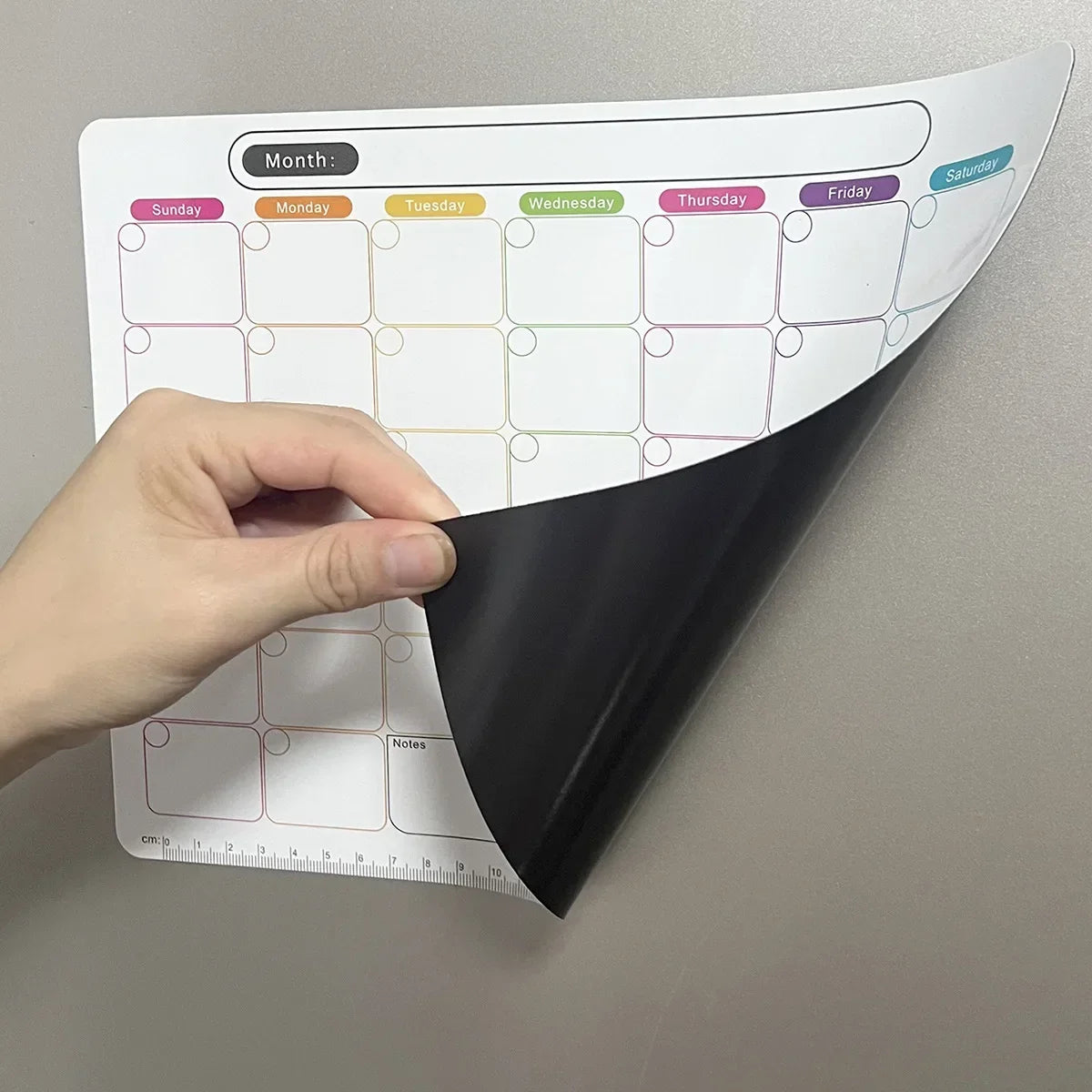 Magnetic Calendar Sticker (Productivity Edition)